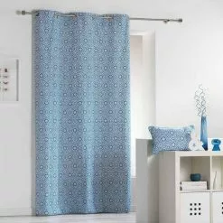 Paris Prix Rideau à Oeillets Tunis 140x240cm Bleu