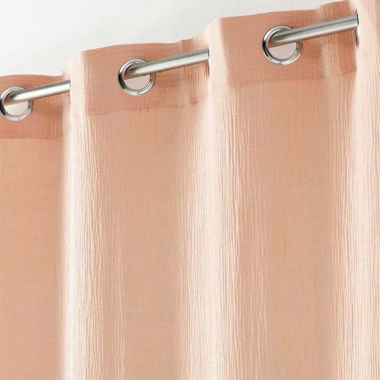 Paris Prix Rideau à Œillets Angelia 135x240cm Rose – Image 2