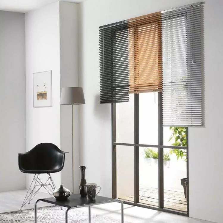 Paris Prix Store à Lamelles Vénitien 90x180cm Anthracite – Image 3