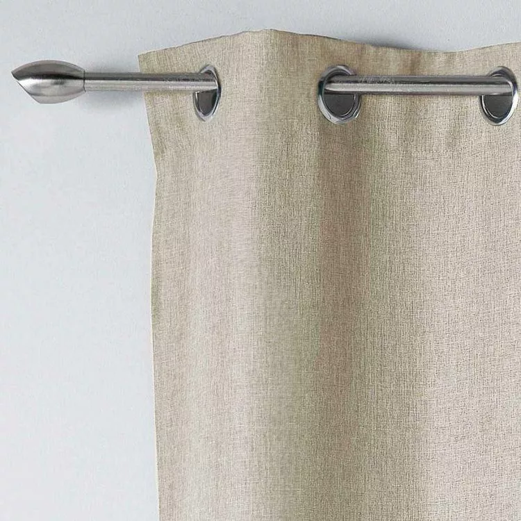 Paris Prix Rideau à Œillets Newton 140x260cm Beige – Image 2