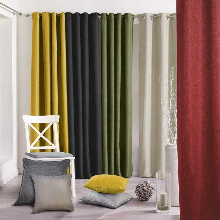 Paris Prix Rideau à Œillets Newton 140x260cm Beige – Image 4