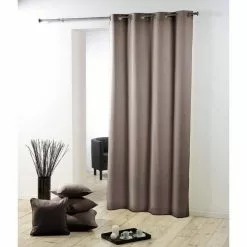 Paris Prix Rideau à Oeillets Essentiel 140x260cm Taupe