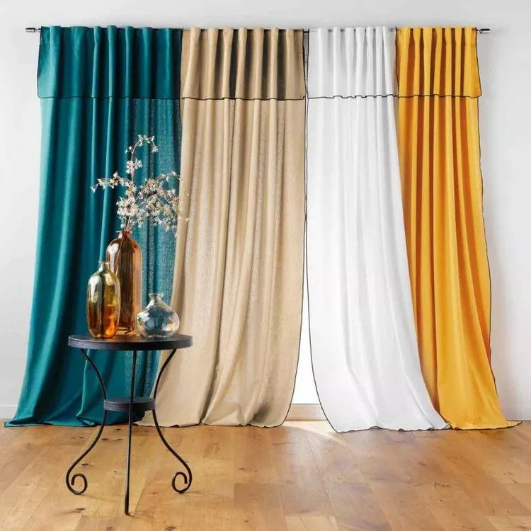 Paris Prix Rideau Ă Passants Mistraline 140x240cm Noir â Image 4