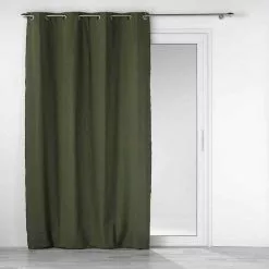 Paris Prix Rideau à Œillets Mistraline 140x240cm Kaki