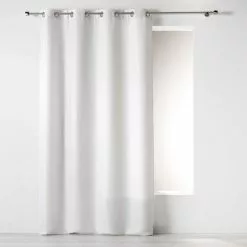 Paris Prix Rideau Uni Riad 140x260cm Blanc