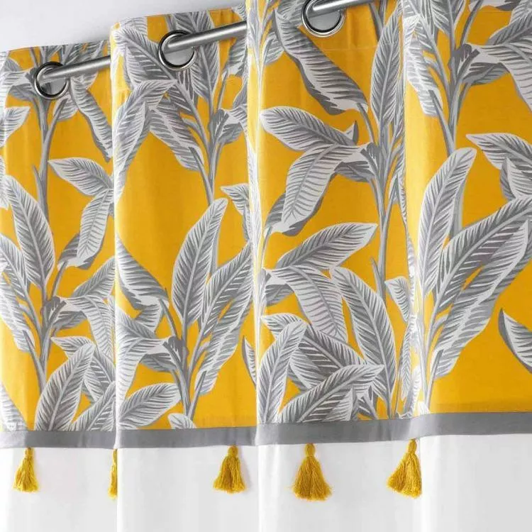 Paris Prix Rideau à Œillets Isibelle 140x240cm Jaune – Image 2