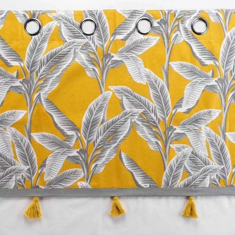 Paris Prix Rideau à Œillets Isibelle 140x240cm Jaune – Image 3