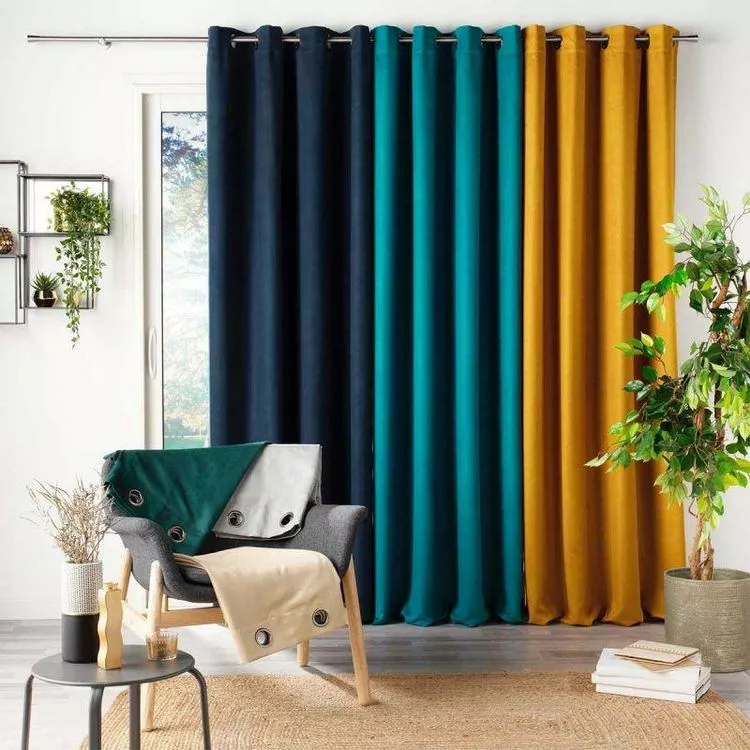 Paris Prix Rideau à Œillets Sultane 140x240cm Sable – Image 3