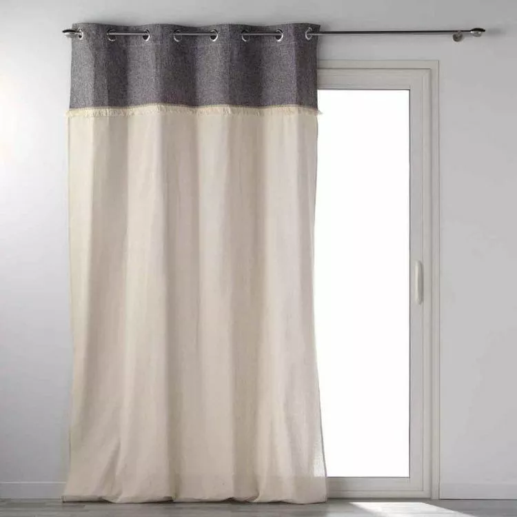 Paris Prix Rideau à Œillets Cancun 140x240cm Anthracite