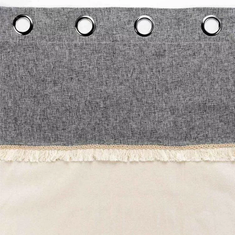 Paris Prix Rideau à Œillets Cancun 140x240cm Anthracite – Image 3