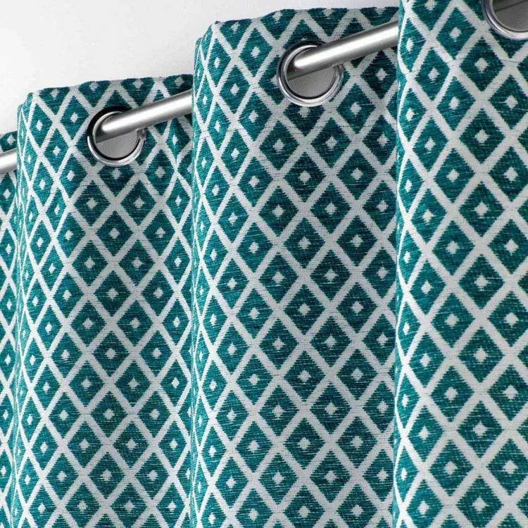 Paris Prix Rideau à Œillets Mariella 140x240cm Pétrole – Image 2