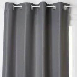 ATMOSPHERA Rideau Occultant Elena - 140 X 260 Cm - Gris Foncé