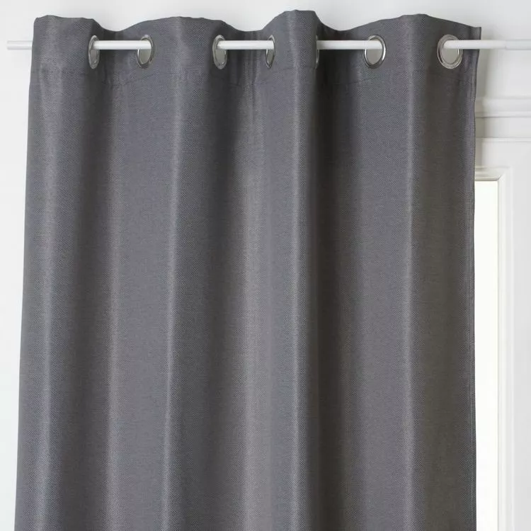 ATMOSPHERA Rideau Occultant Elena - 140 X 260 Cm - Gris Foncé